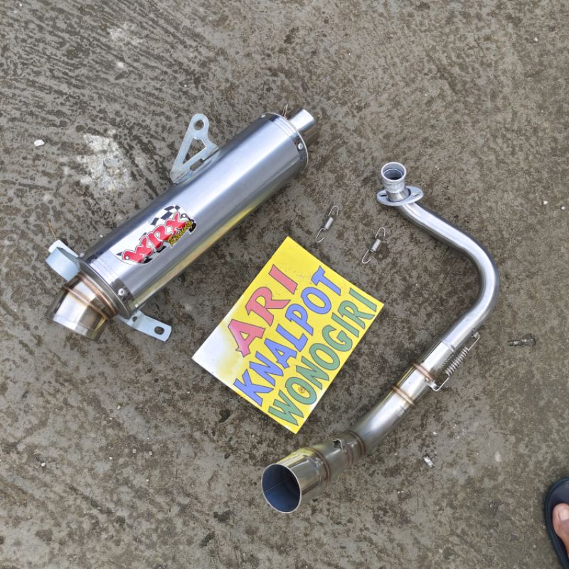 Knalpot WRX ala original N-MAX AEROX PCX MIO VARIO BEAT SCOOPY XRIDE FINO