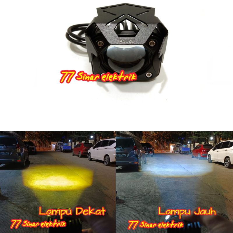 Lampu tembak sorot LED D2 Laser jauh dekat Lampu tembak Led D2 D3 laser Lampu tembak led motor mobil