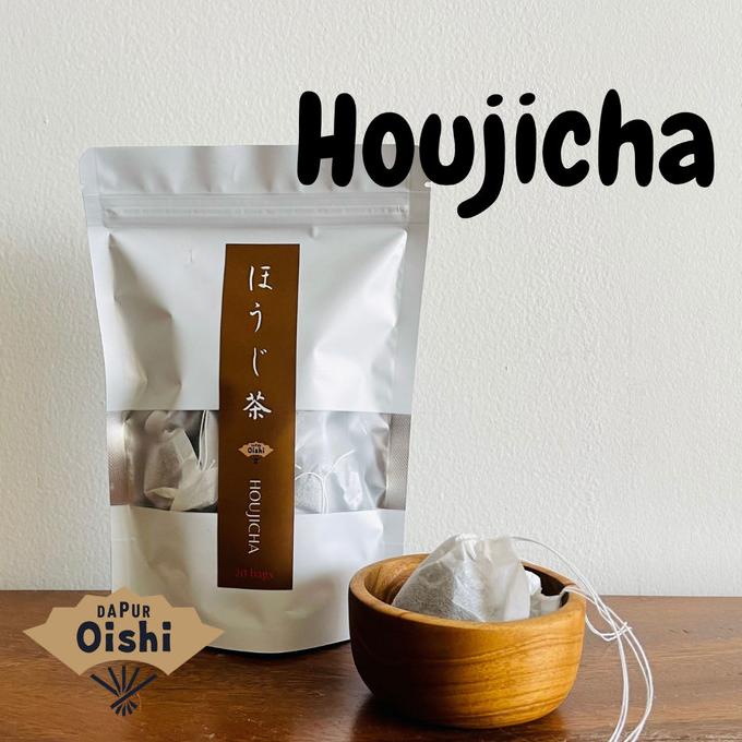 

[ COD ] HOUJICHA | Hojicha Roasted Green Tea Ocha Teh (Tea bag / Loose Leaf) TERUJI Kode 800