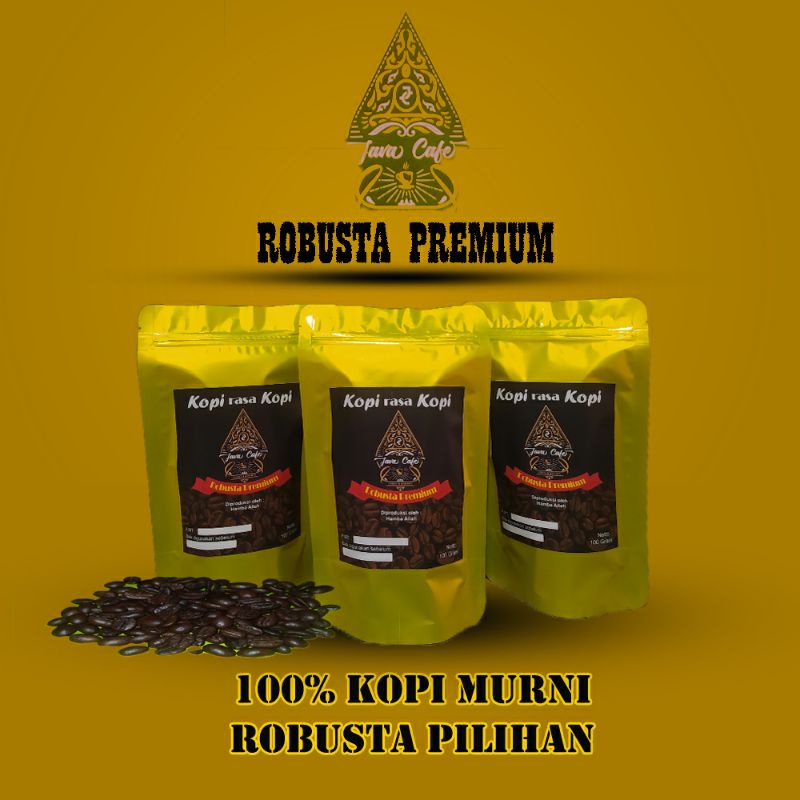 

KOPI ROBUSTA PREIMUM kemasan 150gr/100gr MURAH