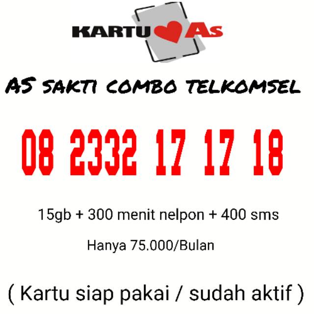 NOMER CANTIK AS SAKTI