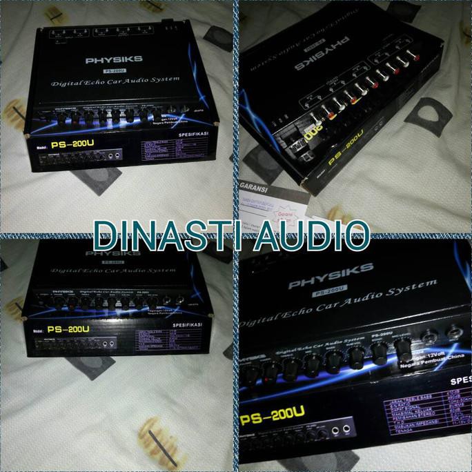 PREAMP PHYSIKS EQUALIZER KARAOKE CAR AUDIO SYSTEMS