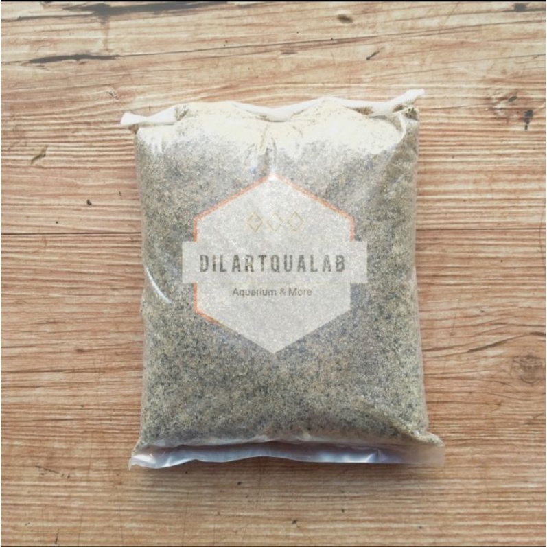 pasir bangka/pasir silika coklat 1 kg
