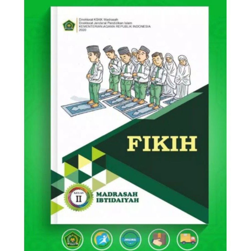 ORI satu paket buku siswa Depag k13 kelas 2 edisi revisi 2020