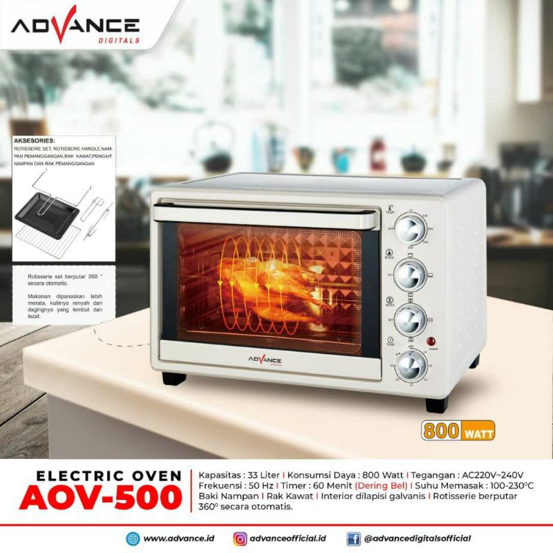 OVEN ADVANCE AOV 500 (33L)