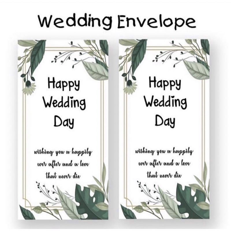 

amplop wedding