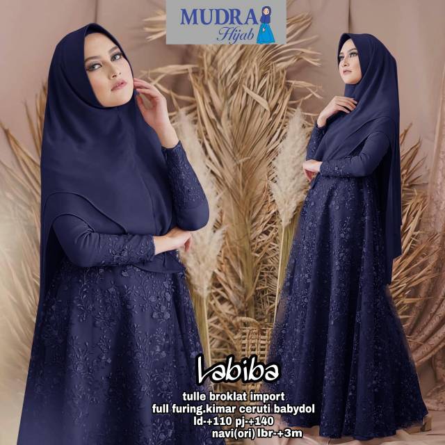 GAMIS SYARI SET KHIMAR LABIBA