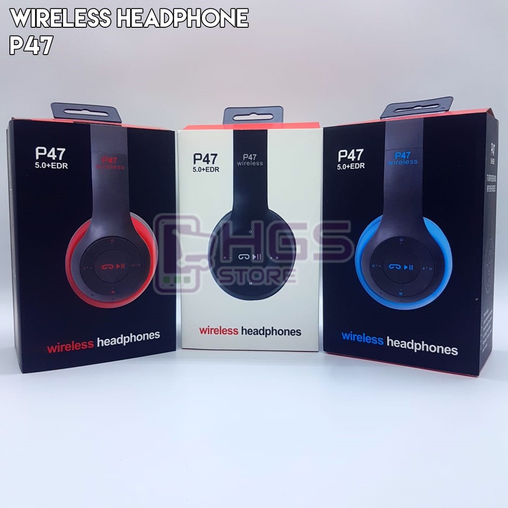 P47 / P47 Wireless Stereo Headphone - Bluetooth 5.0