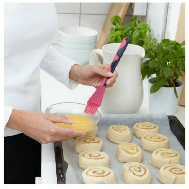 IK*A GUBBRORA Kuas pastry Premium Import bahan silicone Silikon kue serbaguna 25 cm BPA FREE