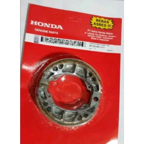 KANVAS REM BELAKANG  HONDA ABSOLUTE REVO BLADE HIGH QUALITY
