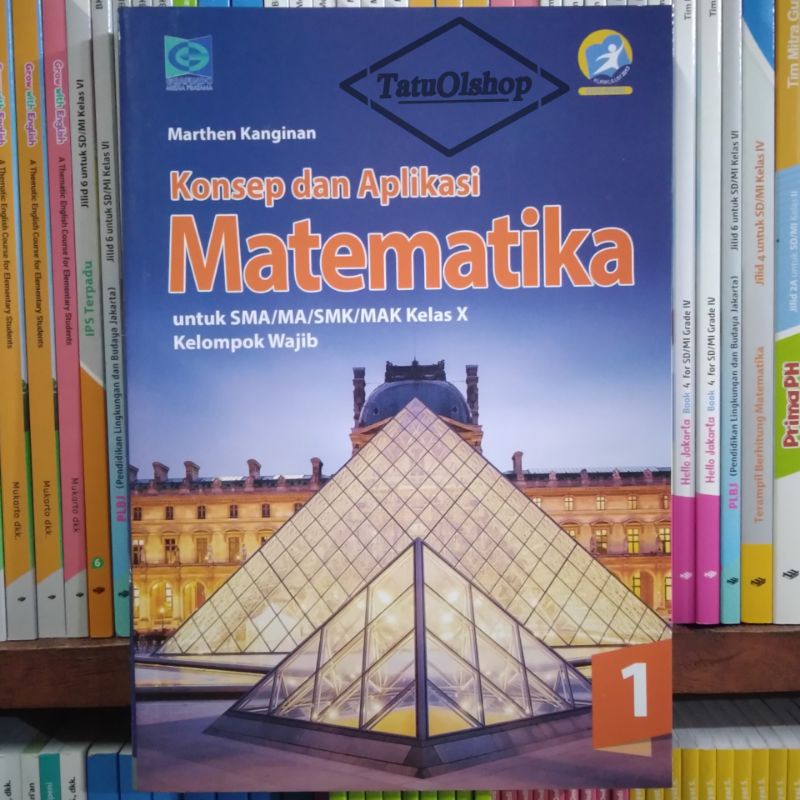 Buku Matematika Wajib SMA SMK Kelas 10 X 1 Facil Grafindo Media Pratama