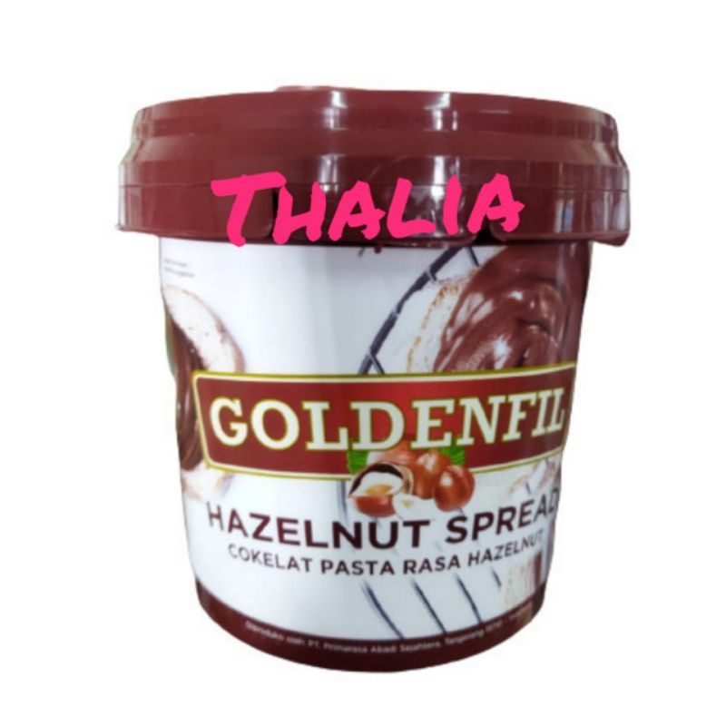 

GOLDENFIL HAZELNUT SPREAD 1KG COKLAT PASTA RASA HAZELNUT
