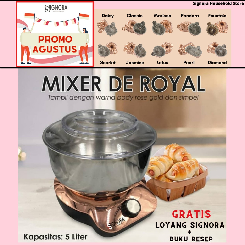Signora Mixer De Royal + BONUS LOYANG SIGNORA