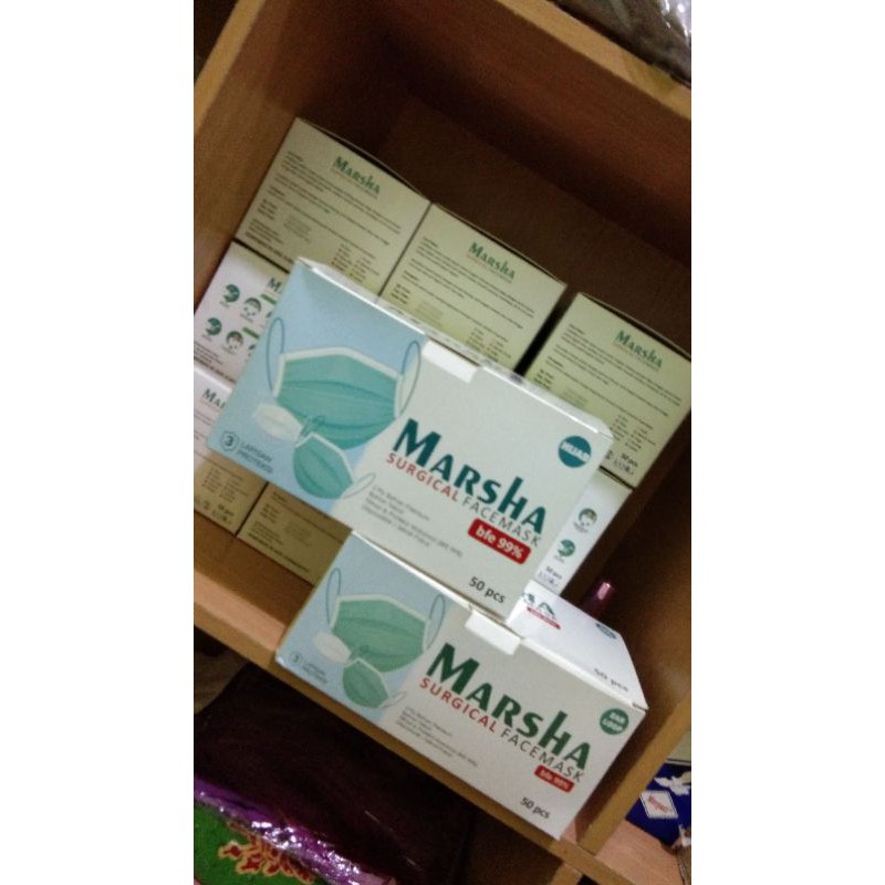 Marsha Masker Medis/Surgical Mask BFE 99%