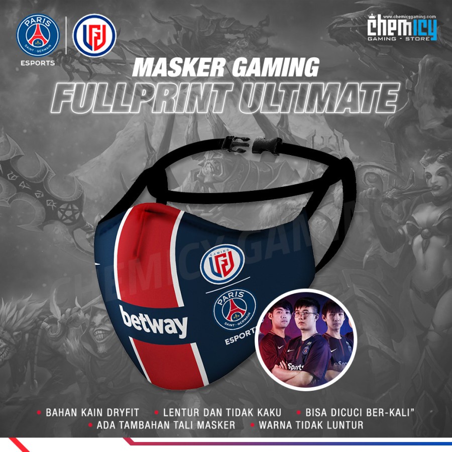 Masker Gaming Fullprint Ultimate PSG LGD