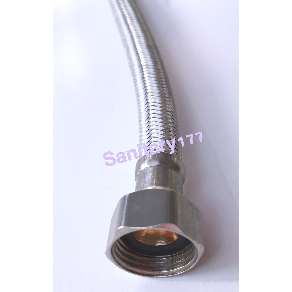 Fleksibel Anyam 30 Cm Stainless 304 Murah STR- Selang Air 30cm anyaman sambungan heater pemanas Flexible Hose valve stop kran kloset