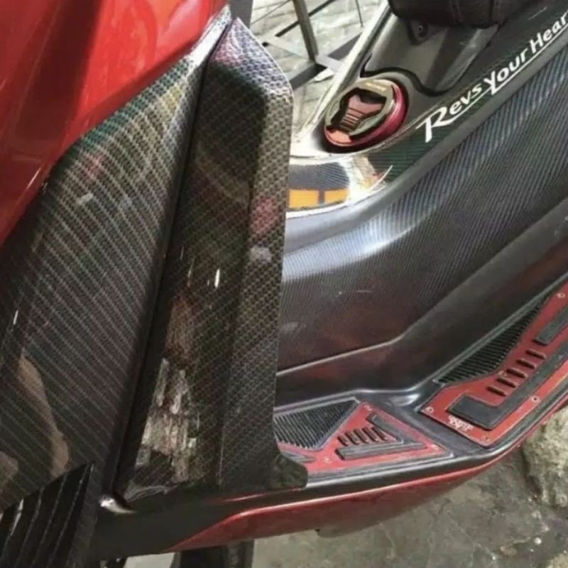 Winglet Kaki Yamaha Nmax 155 Nemo Original Carbon Winglet Karbon