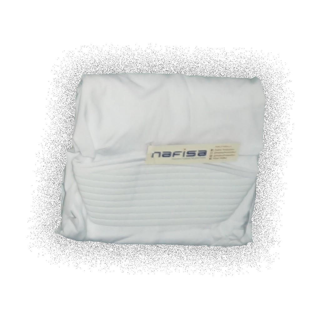 Jilbab Nafisa Davira/Hijab Segitiga/Kerudung instan murah/Jilbab Berkualitas-Putih