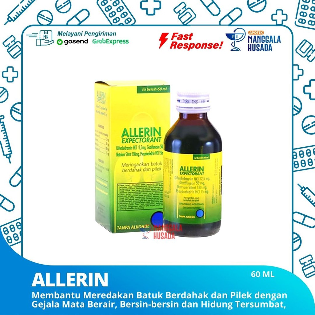 ALLERIN EXPECTORANT @ 60 ML