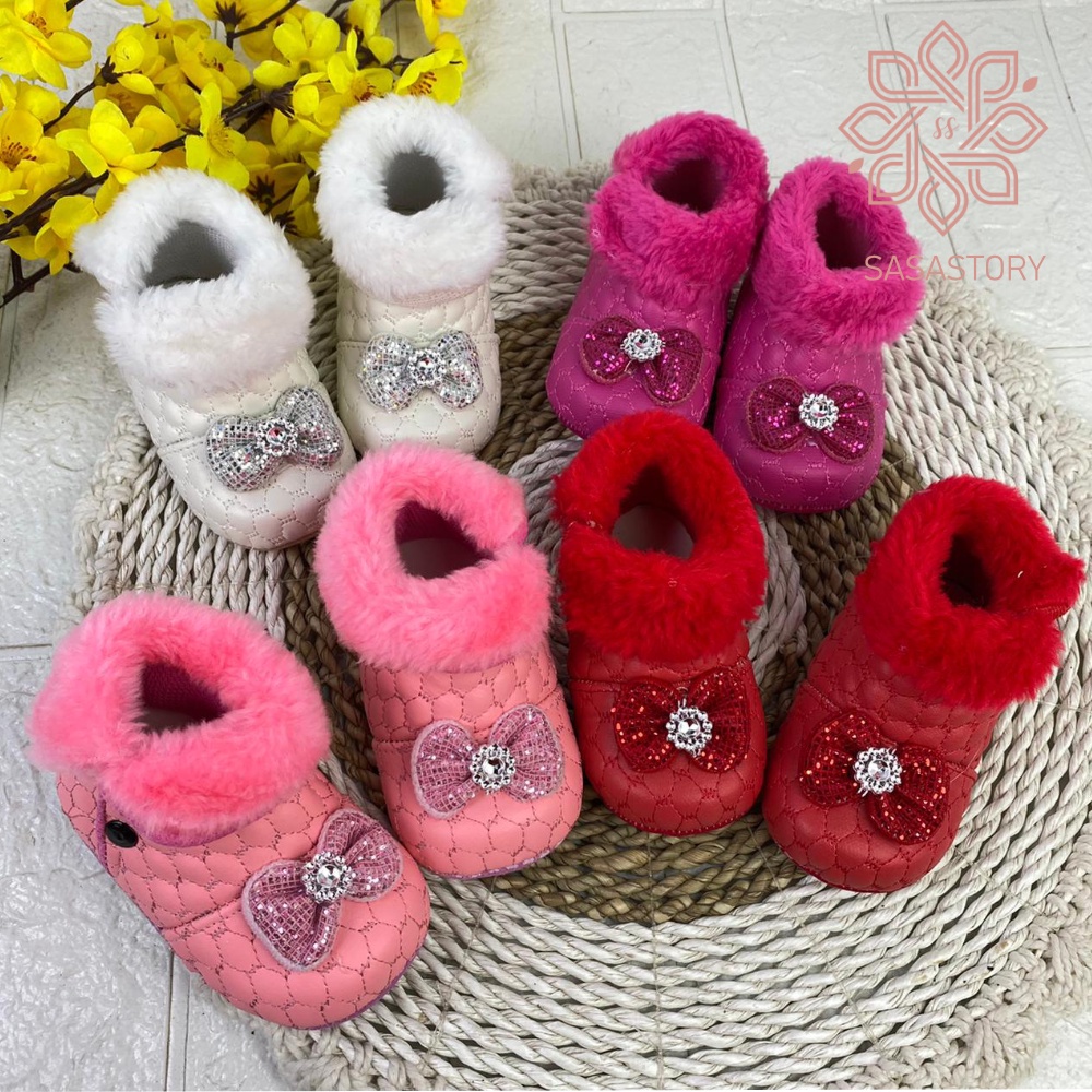 SEPATU BOOT BABY BAYI PREWALKER PEREMPUAN 0-12 BULAN LP02