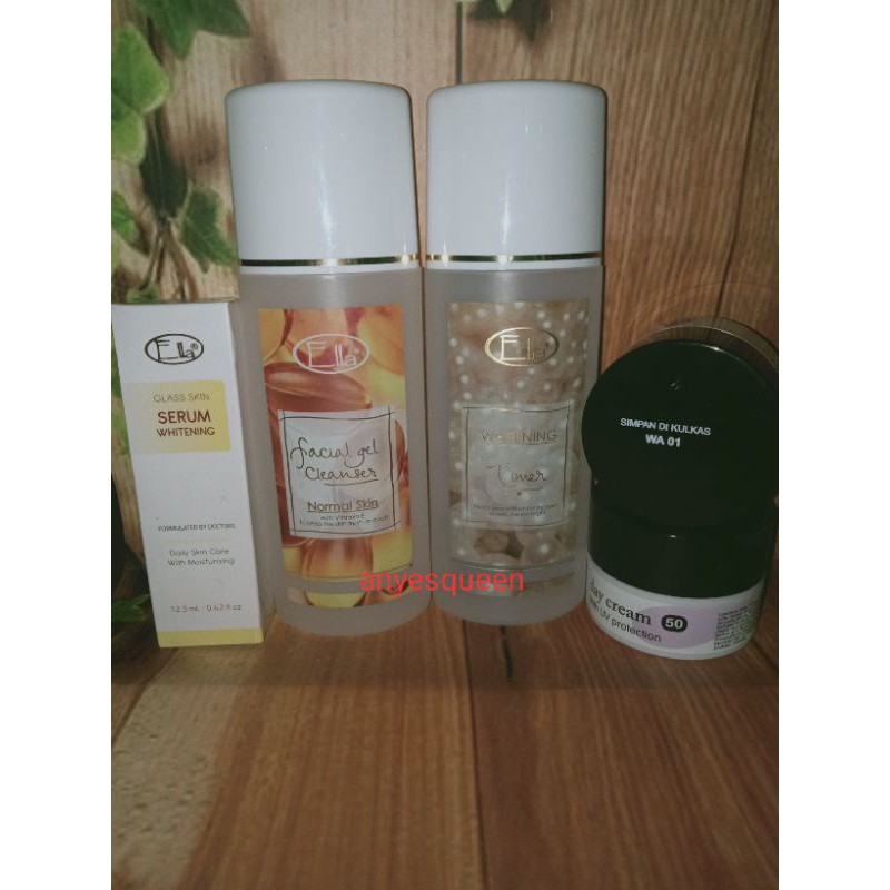 Ella skincare paket pemutih wajah berminyak