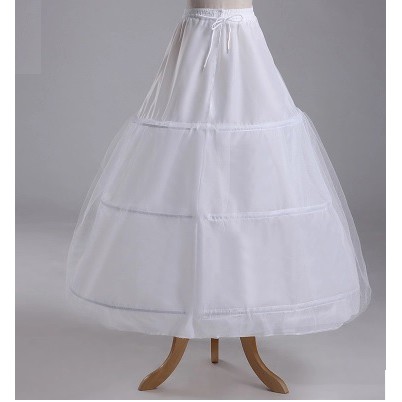 Petticoat Peticoat Rok Pengembang 3 ring pinggang karet Gaun Pengantin