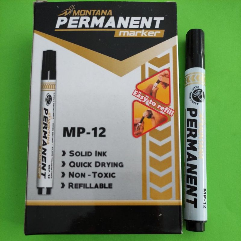 

Spidol Permanent Montana MP-12 Black