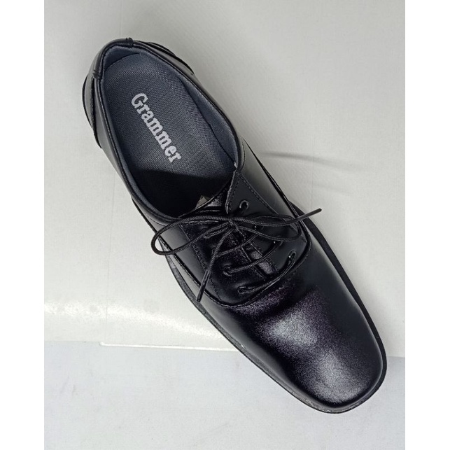 Sepatu Oxford Pria Kulit Asli Sepatu Pantofel Formal Kulit Asli Grammer