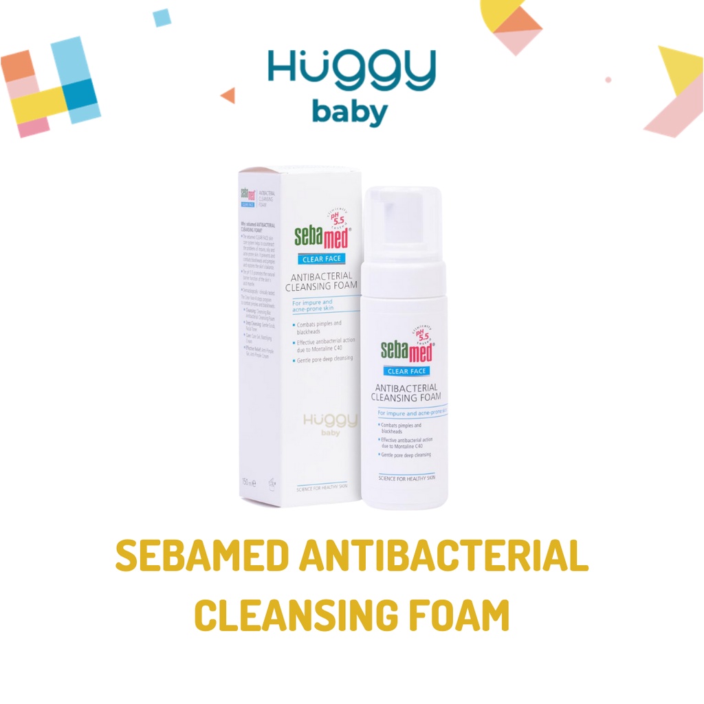 Sebamed CLEAR FACE Antibacterial Cleansing Foam 150ml