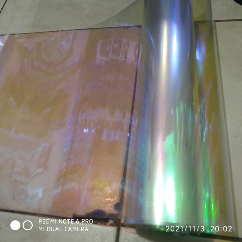 stiker Lampu Hybrid