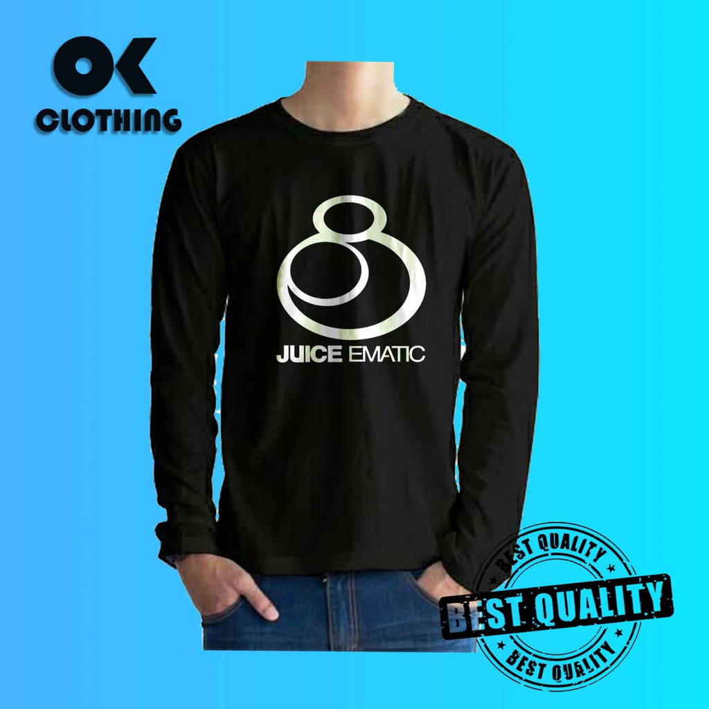 Kaos Lengan Panjang Kaos Juice Ematic