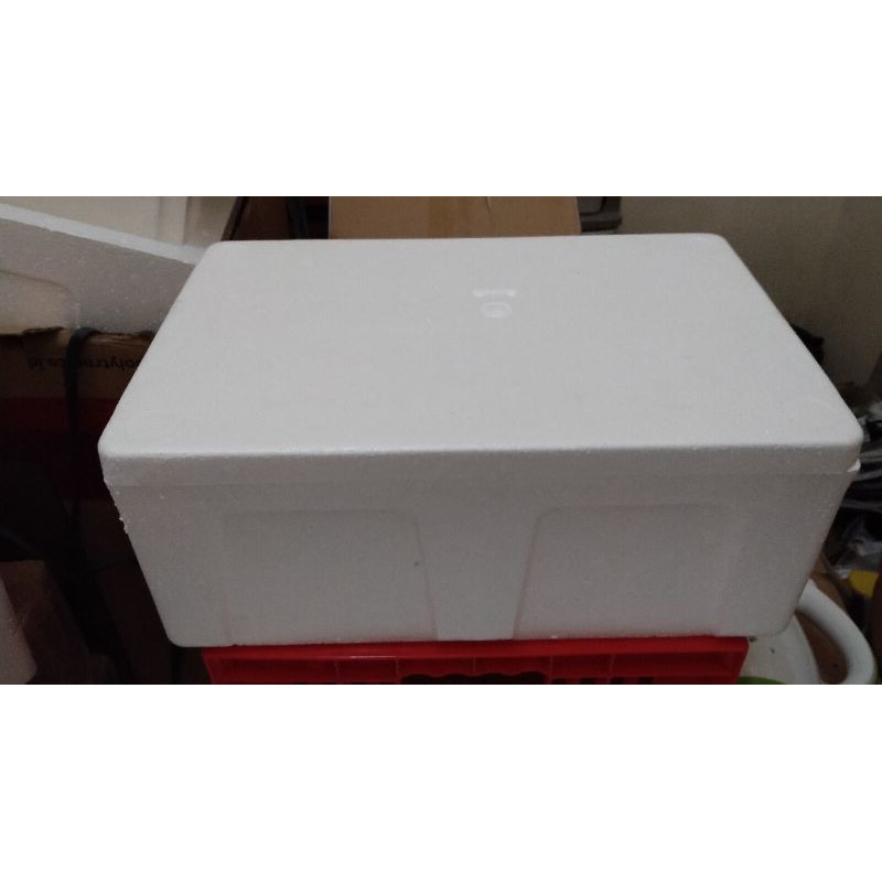 Sterofoam box kapasitas 5kg pendek