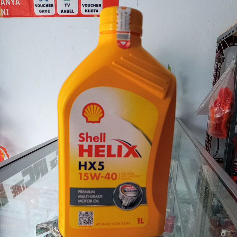 Oli motor shell Helix 1liter
