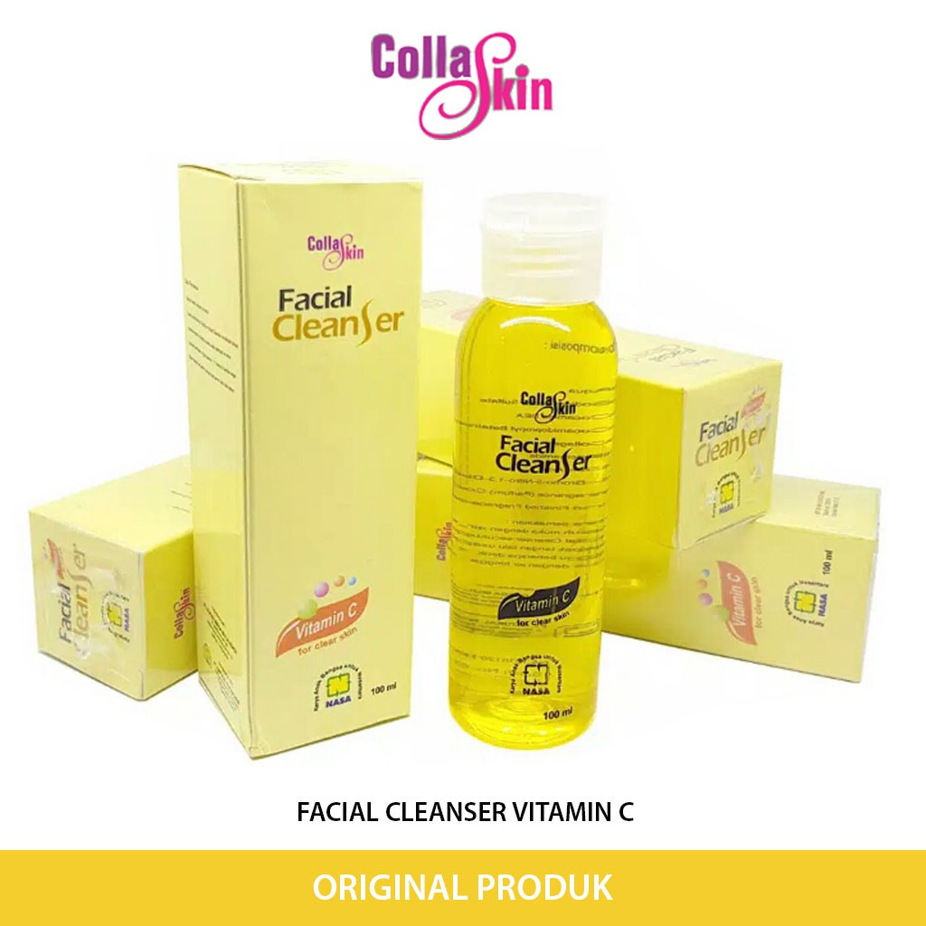 COLLASKIN FACIAL CLEANSER - COFC Nasa Ori COFC Sabun Pencuci Muka Pembersih Wajah Mengecilkan Pori