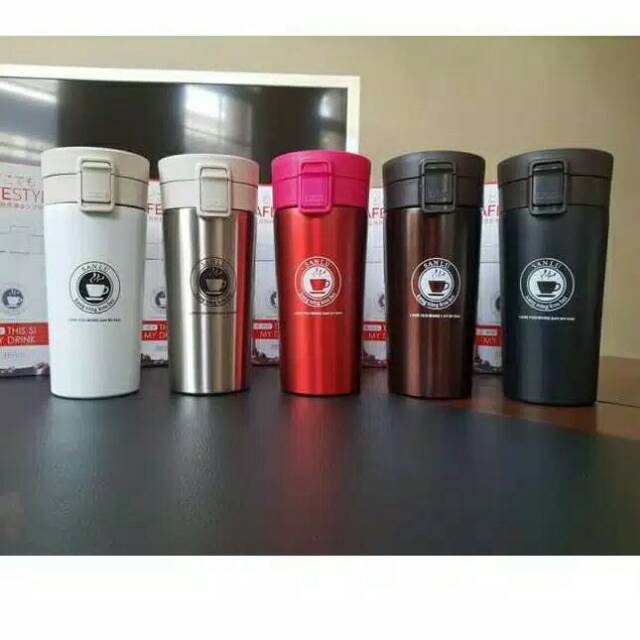 TERMOS TRAVEL / TERMOS KOPI CFD26 VACUUM TUMBLER PANAS.