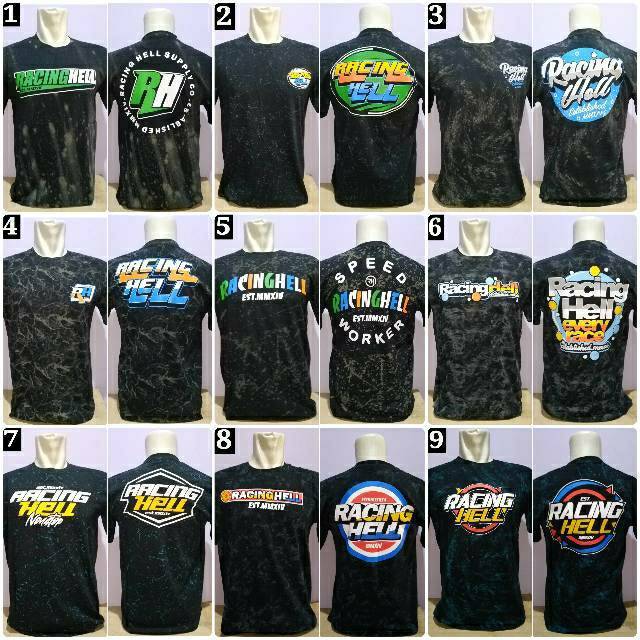 (COD) KAOS TSHIRT RACING HELL /DRAG BIKE BALAP DISTRO katun combed BEST SELLER