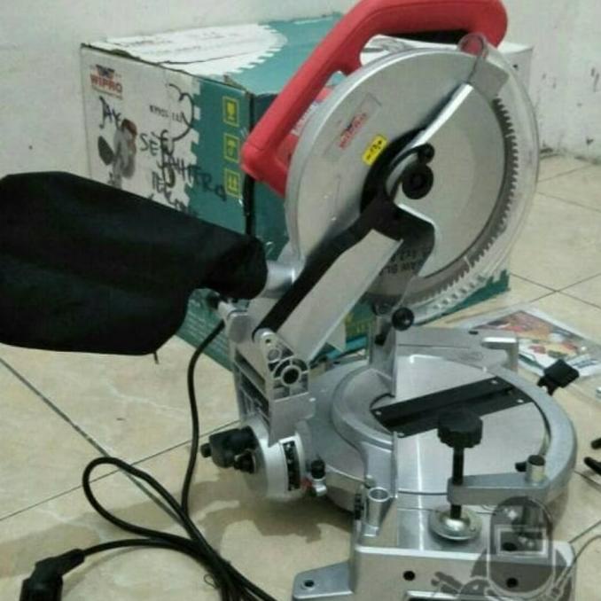 Mesin Potong Aluminium / Mitter Saw / Miter Saw 10 inch Wipro