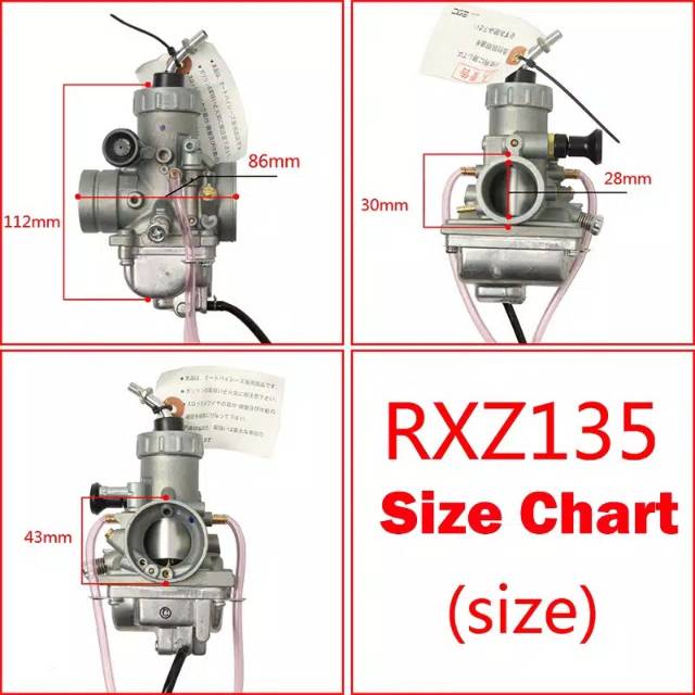 MIKUNI KARBURATOR RXZ 135 ORIGINAL