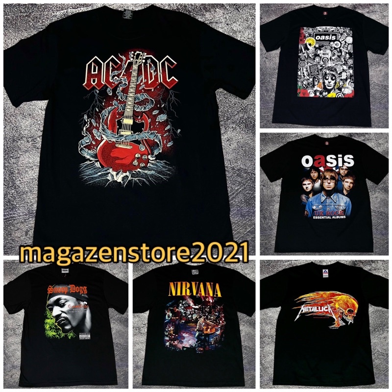 KAOS BAND BOOTLEG THAILAND VINTAGE TEE OVERSIZE PREMIUM TSHIRT PRIA WANITA