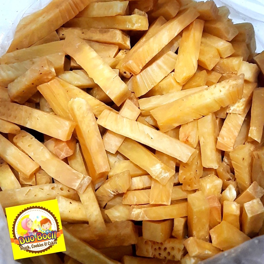 

Stik Sukun Premium Gurih Renyah Asli Cilacap 250 Gram - Duo Bocil Snack