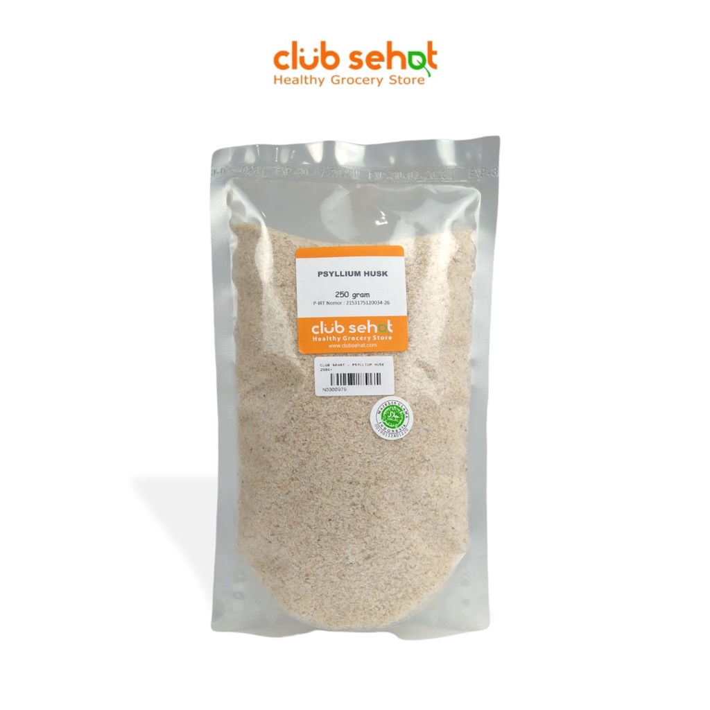 

Club Sehat Organik Psyllium Husk KASAR 250gr