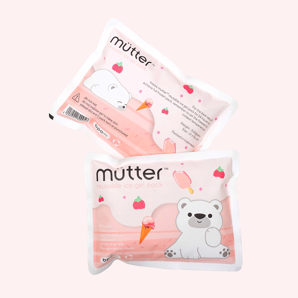 MUTTER Ice Gel 500ml Tas ASI Ice Gel Pack 500gram