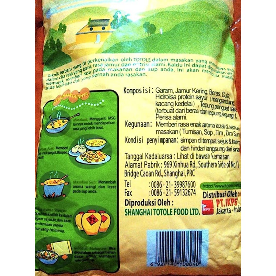 Kaldu Jamur Totole Micin Jamur Penyedap Rasa Jamur 200 Gr Shopee Indonesia