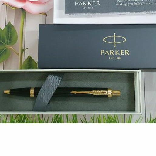 

[KODE PRODUK WL7M96948] Pulpen Parker Original IM New Lq Black GT Gratis grafir Nama Atau Logo bukan Montblanc Dupont