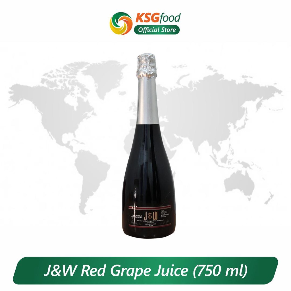 

J&W PREMIUM RED GRAPE SPARKLING JUICE