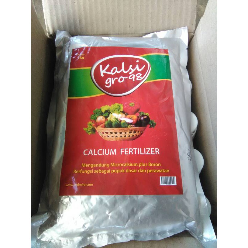 Pupuk Calsium Plus Boron, Kemasan 1 Kg