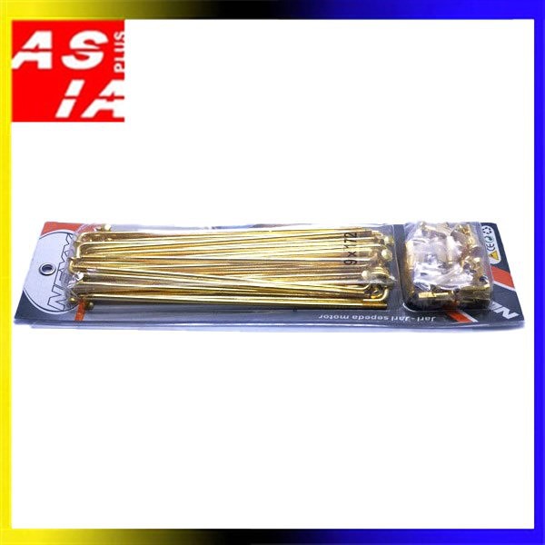 JARI JARI RUJI ORI NEXX RACING GOLD 9 X 172 VARIASI SEPEDA MOTOR U6H