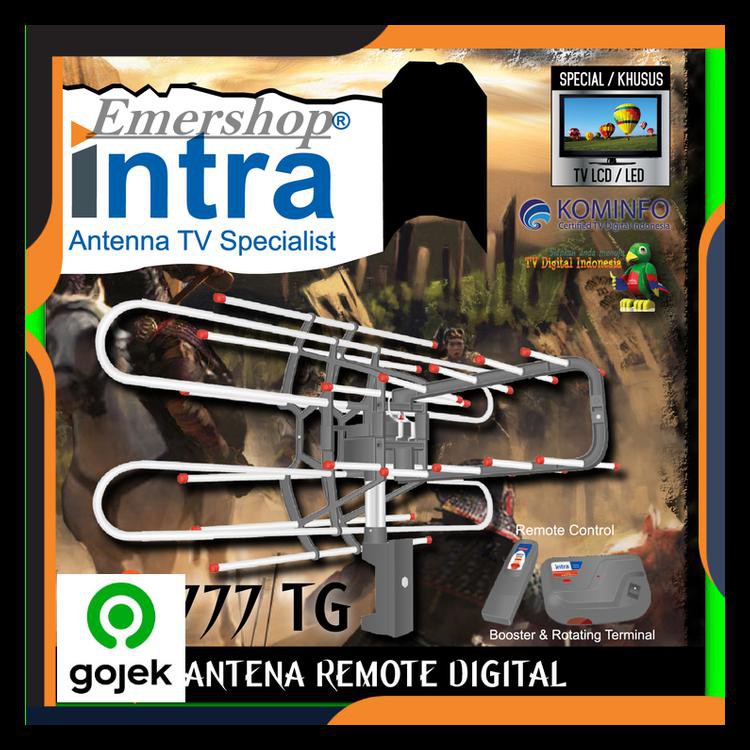 Antena Tv Led Digital Remote(Include Kabel Dan Booster)