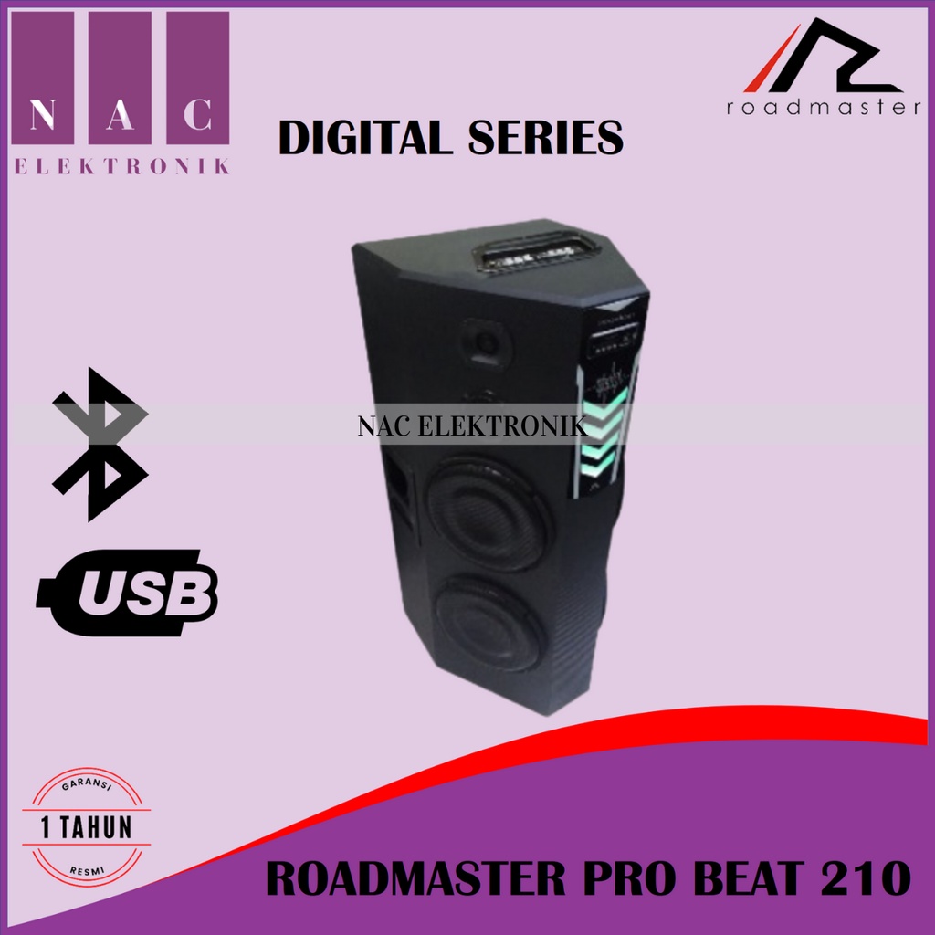 ROADMASTER SPEAKER AKTIF PRO BEAT 210 - DIGITAL SERIES
