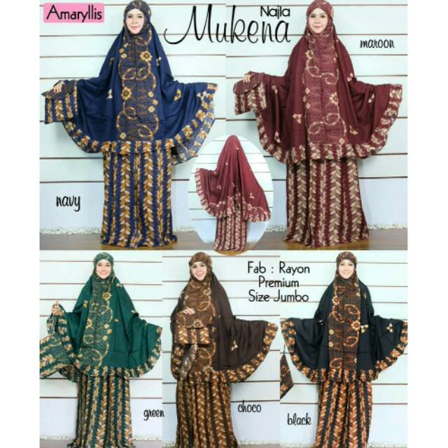 Mukena najla by amaryllis